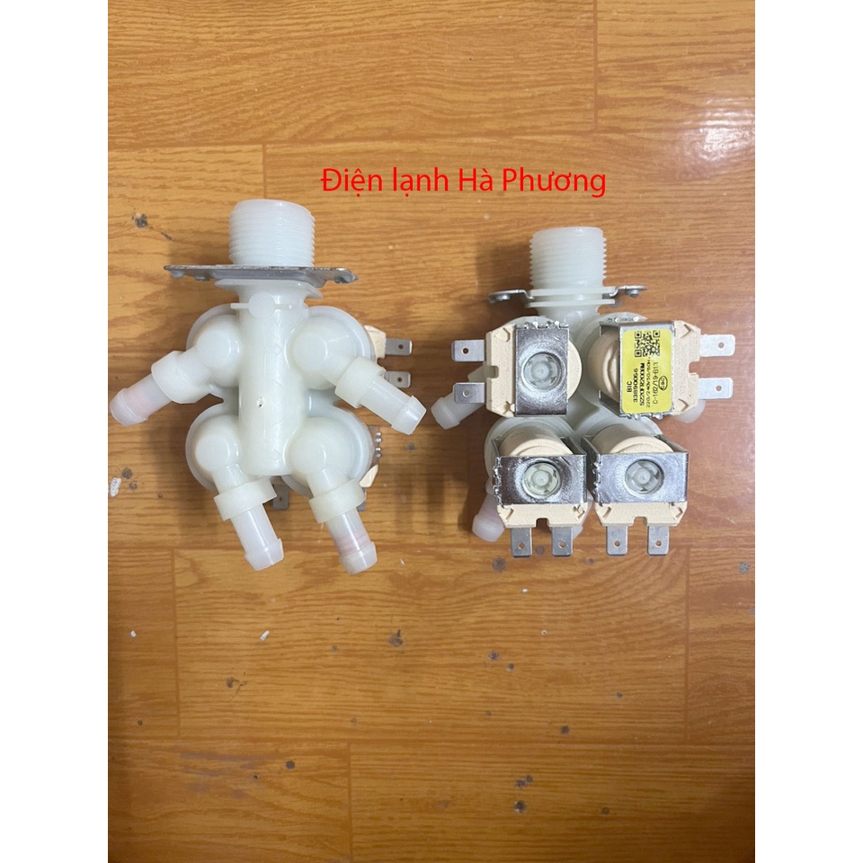 Van cấp 4 loại 220v của máy giặt LG - van cấp nước máy giặt LG - Mới hãng - F160