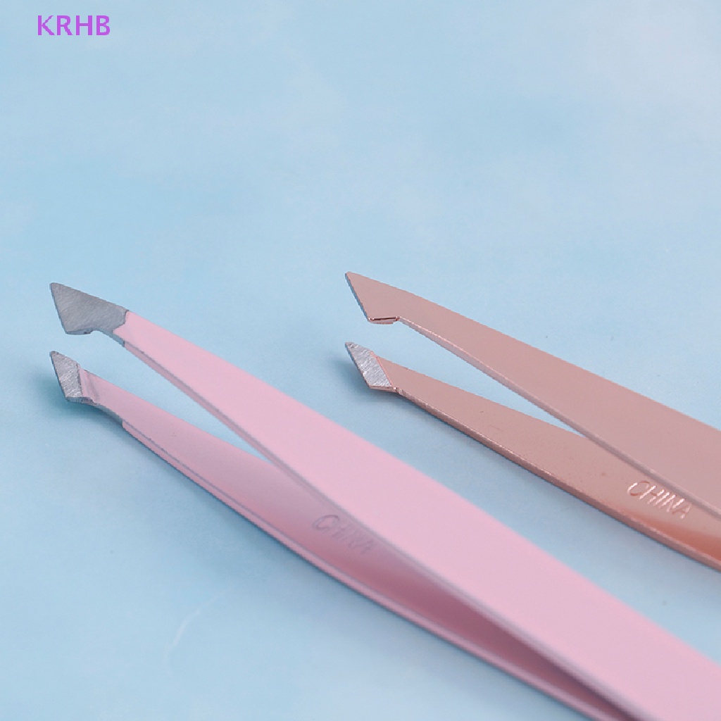 Nhíp Tỉa Lông Mày Bằng Thép Không Gỉ Tiện Dụng Chất Lượng Cao