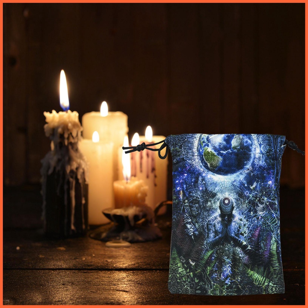 Túi Dây Rút Hai Mặt Đựng Thẻ Bài Tarot 2022 Tiện Dụng