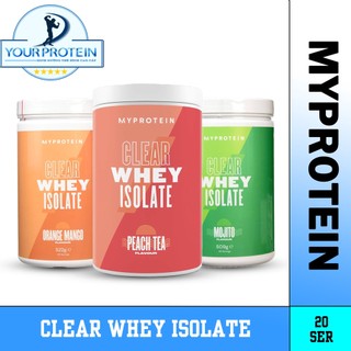 Myprotein Clear Whey Isolate 20 Serving - Sữa hỗ trợ tăng hương nước trái cây