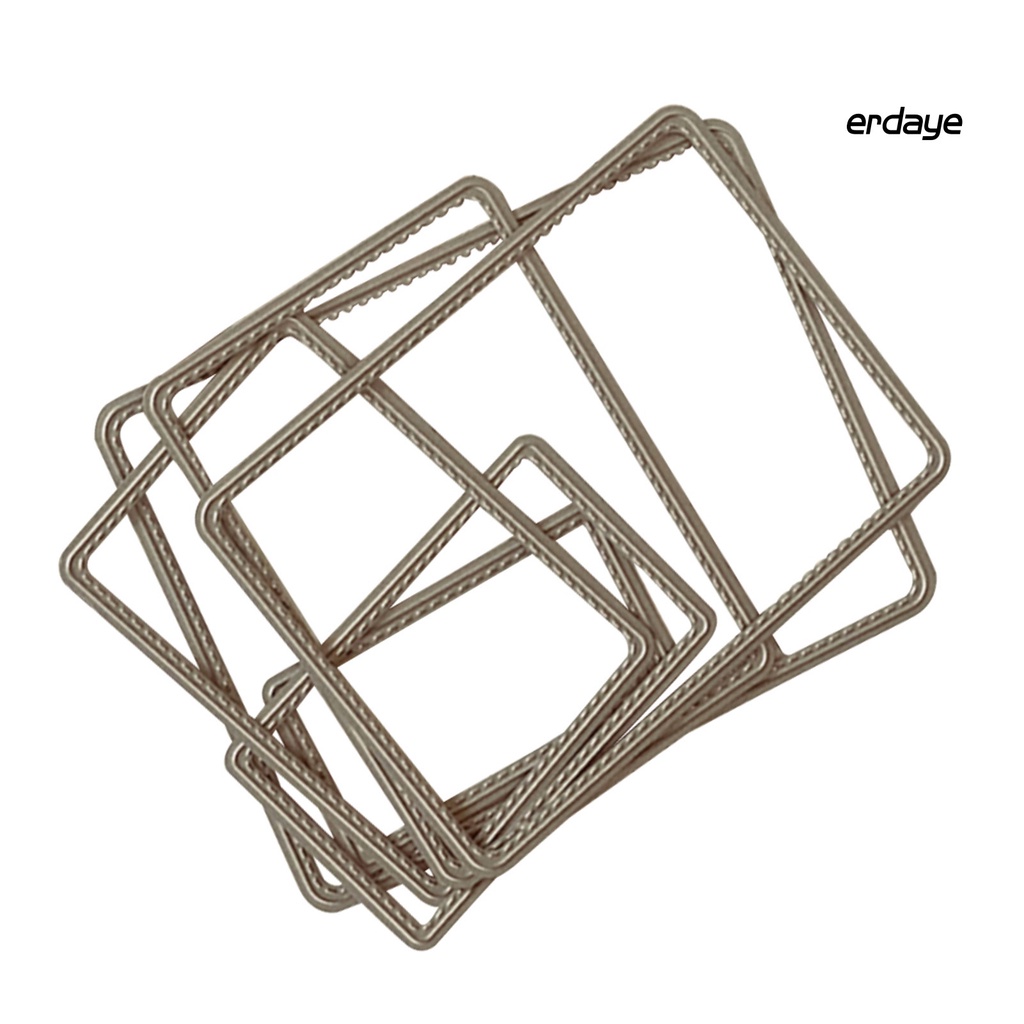 Khuôn Cắt Giấy Làm Từ Thép Carbon Hình Chữ Nhật Trang Trí Scrapbook