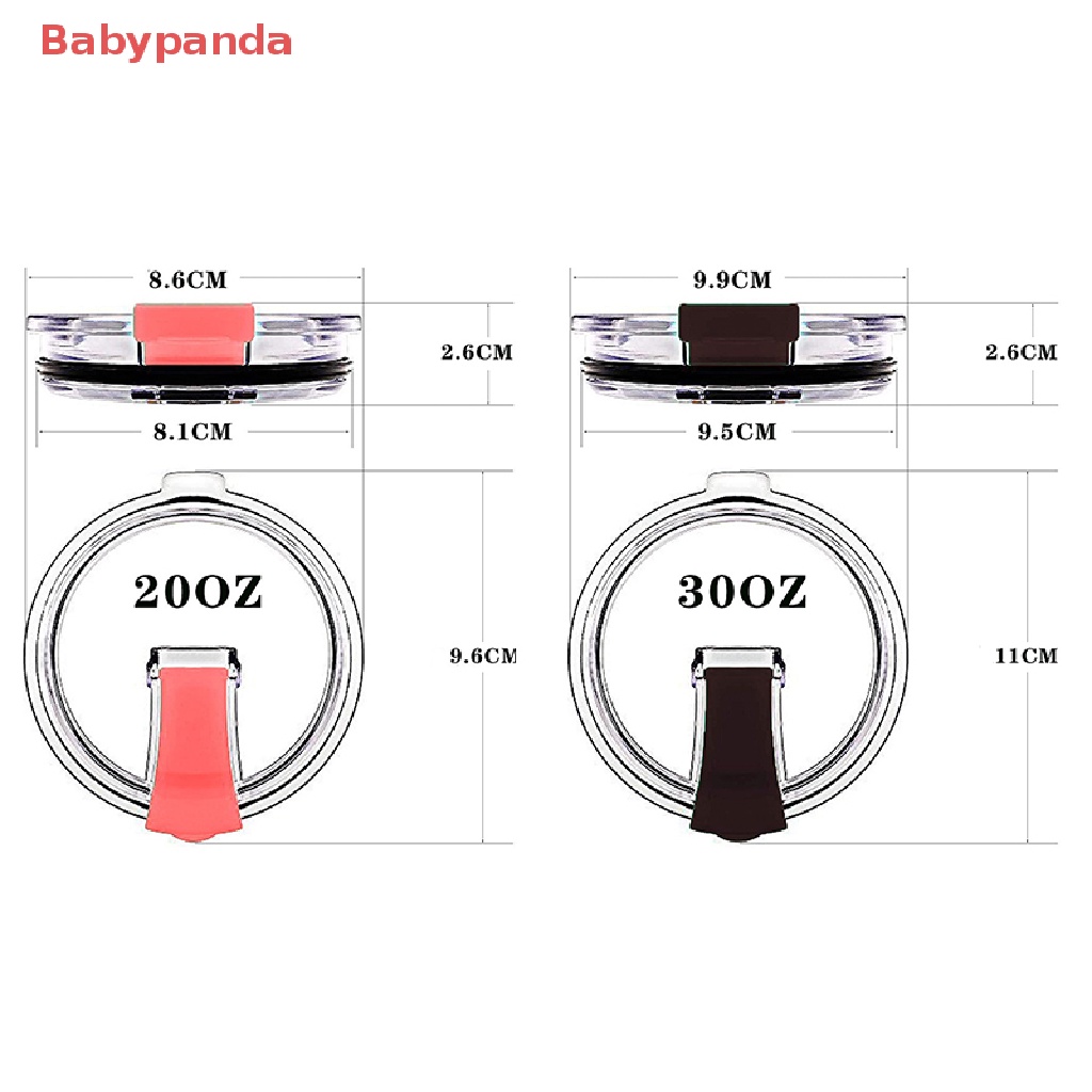 1 Nắp Đậy Chống Tràn Thay Thế Cho Cốc 20 Và 30 Oz Yeti