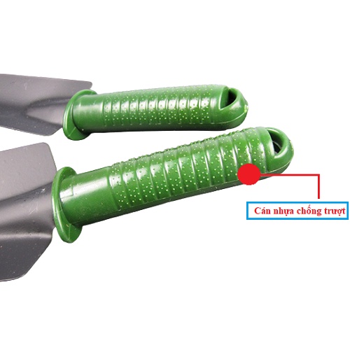 [Sống Với Thiên Nhiên] Bộ 4 Dụng Cụ Làm Vườn Bằng Thép Không Gỉ Siêu Bền