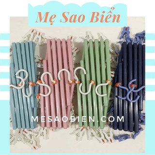 Móc giàn xếp gọn phơi quần áo 29 kẹp cho bé