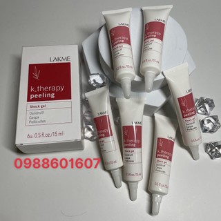 Tinh chất K.Therapy Shock Gel Lakme giảm gàu trước khi gội 15mlx6 (2026)