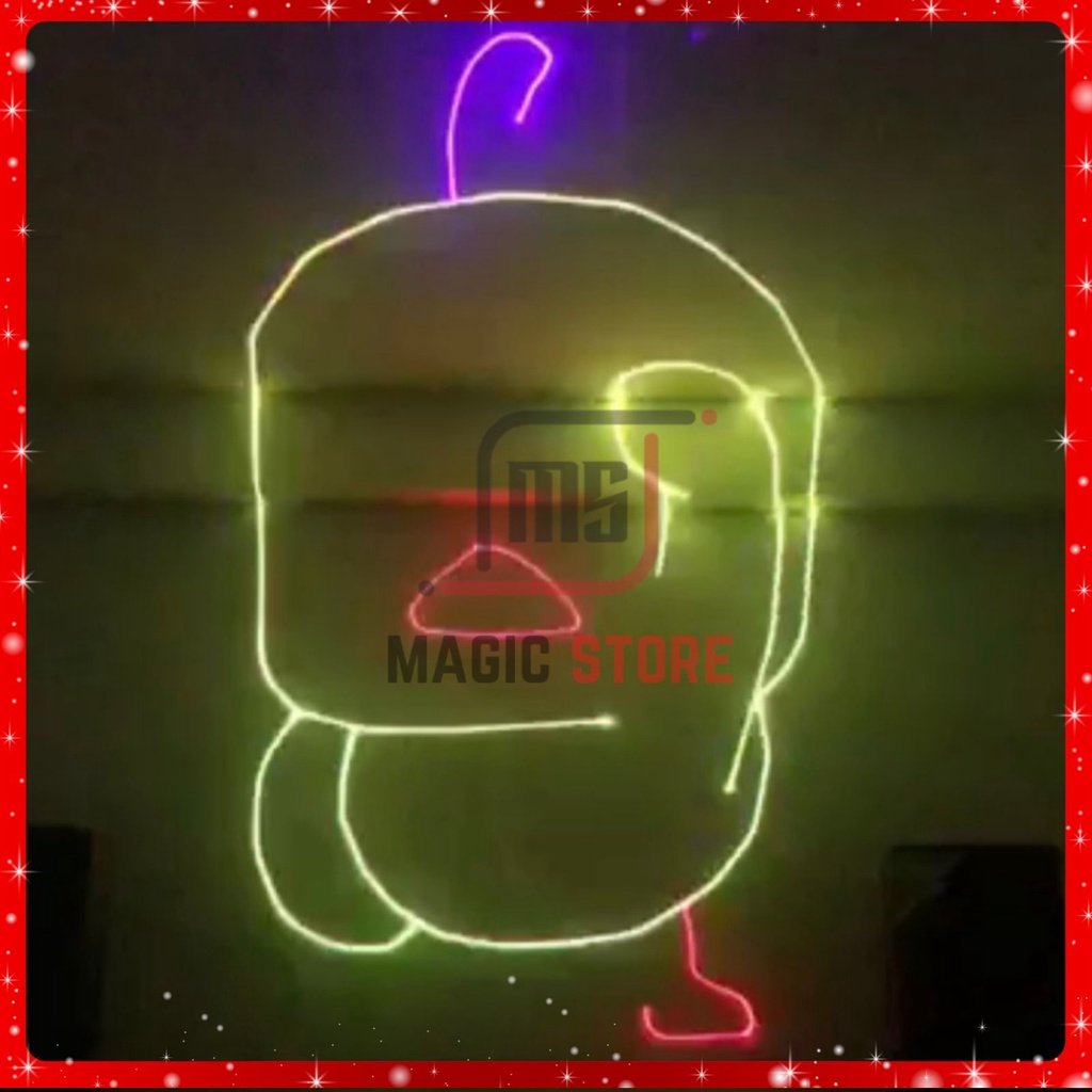 Đèn Bay Phòng Laser K1 Plus Chiếu Gần 1000 Hình Ảnh Và Hiệu Ưng 3D Cực Ảo