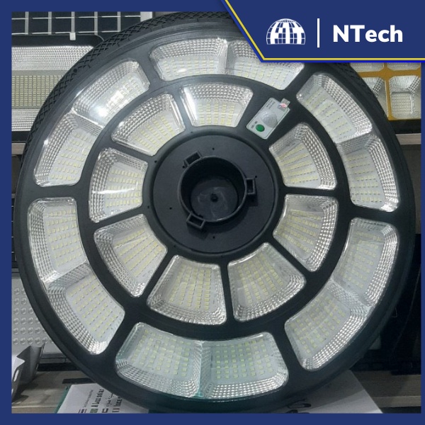 Đèn sân vườn 1000w, đèn đĩa bay năng lượng mặt trời UFO1000  - Công suất 1000W Khung ABS- 908 Chip Led SMD