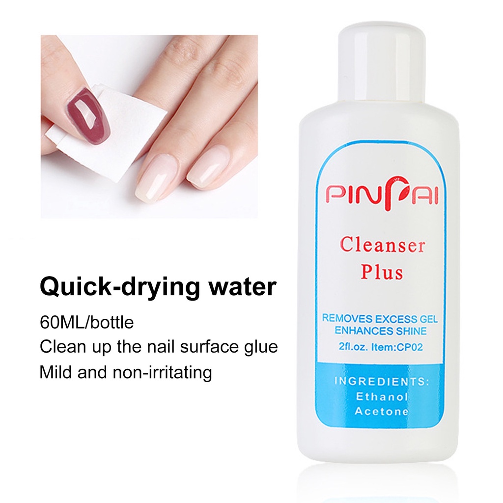 Sữa Rửa Móng Tay JEN 60ml Nhẹ Nhàng Đa Năng Loại Bỏ Lớp Trang Điểm Tại Nhà