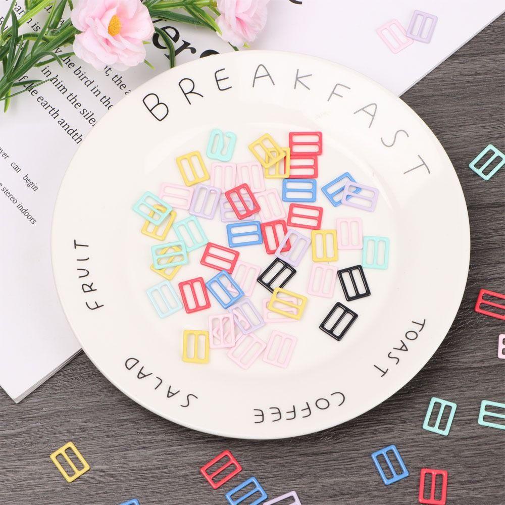 Set 50 Khóa Nhựa 9 Màu Cho Búp Bê Nhồi Bông