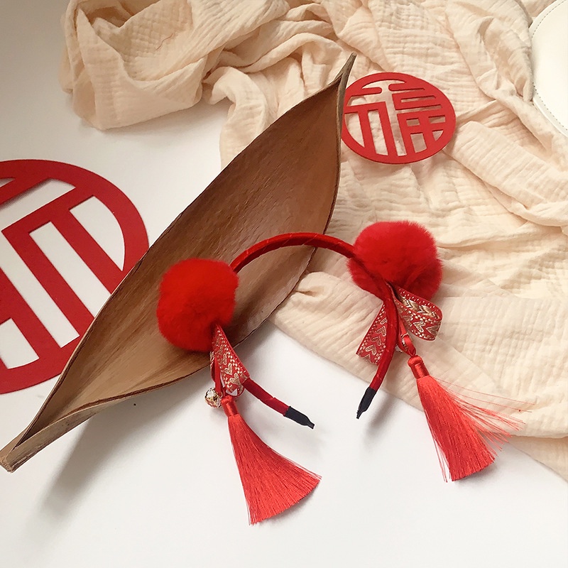 Babyfair. năm mới Cài Tóc Thời Trang Phong Cách Trung Hoa Cho Bé