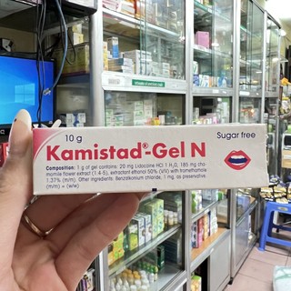Gel bôi nhiệt miệng Kamistad Gel N tuýp 10g