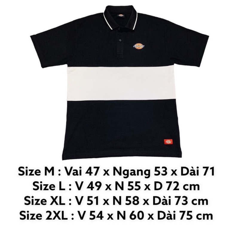 _ Áo Polo Dickies cho Nam và Nữ