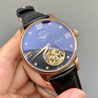 Đồng Hồ Nam longines Sapphire LA025 Lộ tourbilon Máy Cơ Automatic Nhật