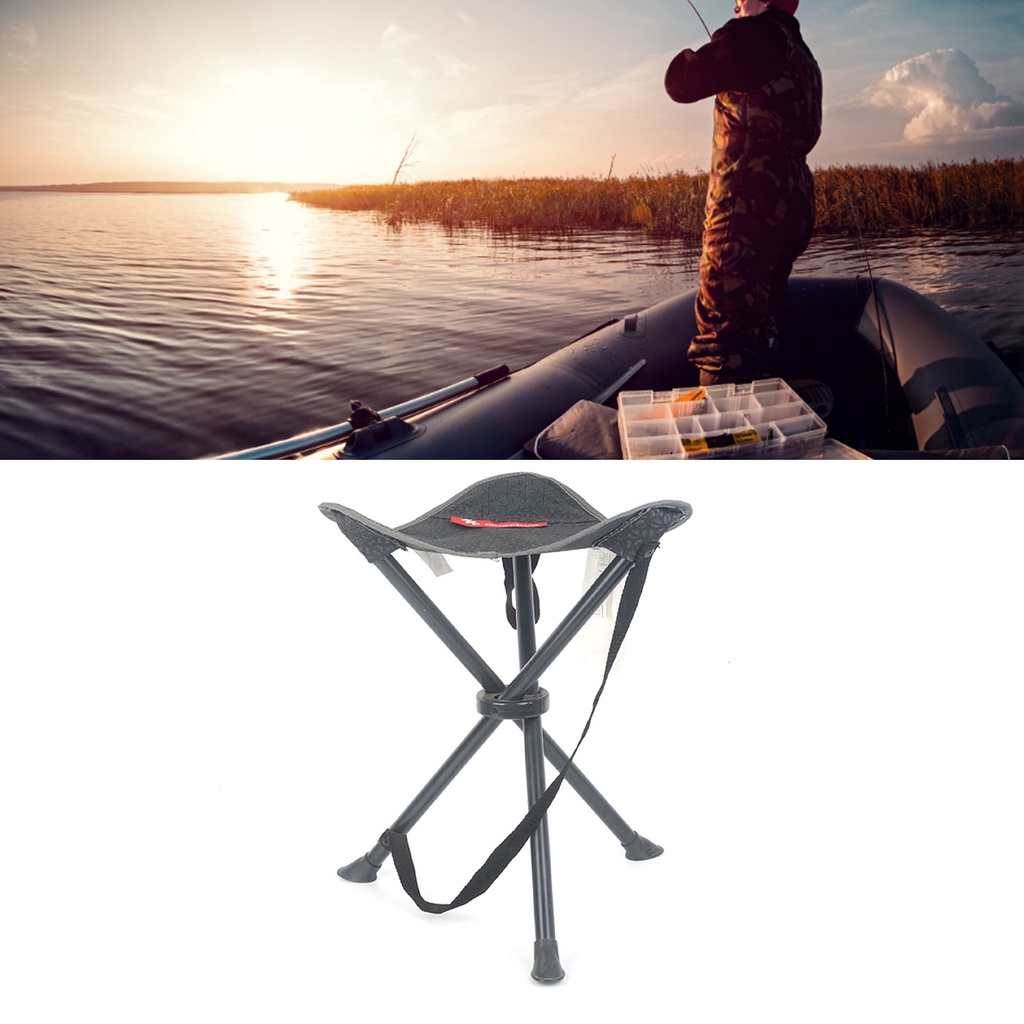 Có thể bán buôn Gấp Ghế Tripod Trọng Lượng Nhẹ Di Động Vải Oxford Ống Thép Cắm Trại Phân Cho Câu Cá Ngoài Trời Vermont055 Hàng giao ngay