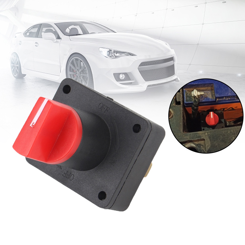 Công Tắc Ngắt Kết Nối Bình Ắc Quy Xe Ôtô/ Xe Máy/ Tàu Thuyền 100A