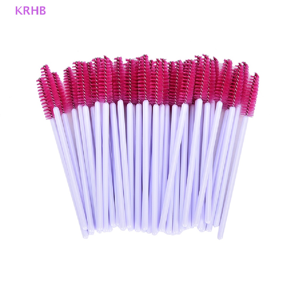 Set 50 Cọ Chuốt Mascara Trang Điểm Lông Mi Dùng Một Lần Tiện Dụng Mới