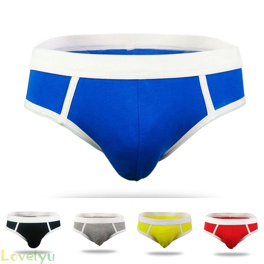 ⭐ Fast delivery ⭐Underpants Men Briefs Comfort Cool Cotton Elasticity Gay Low Waist Sexy