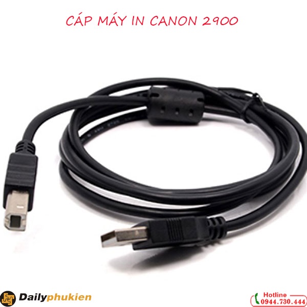 Dây usb kết nối máy in canon HP với máy tính dài 1.5m xịn