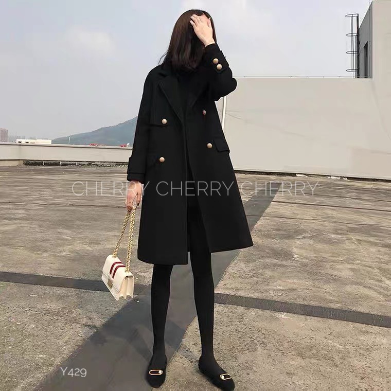 Áo dạ đáng dài Y41
