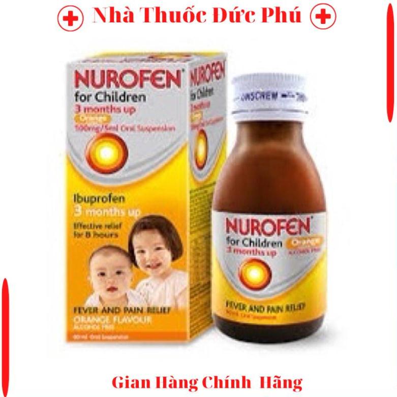 (Quà tặng xinh ). Nurofen siro cần thiết cho các bé.(sỉ > 10 chai ib ) x