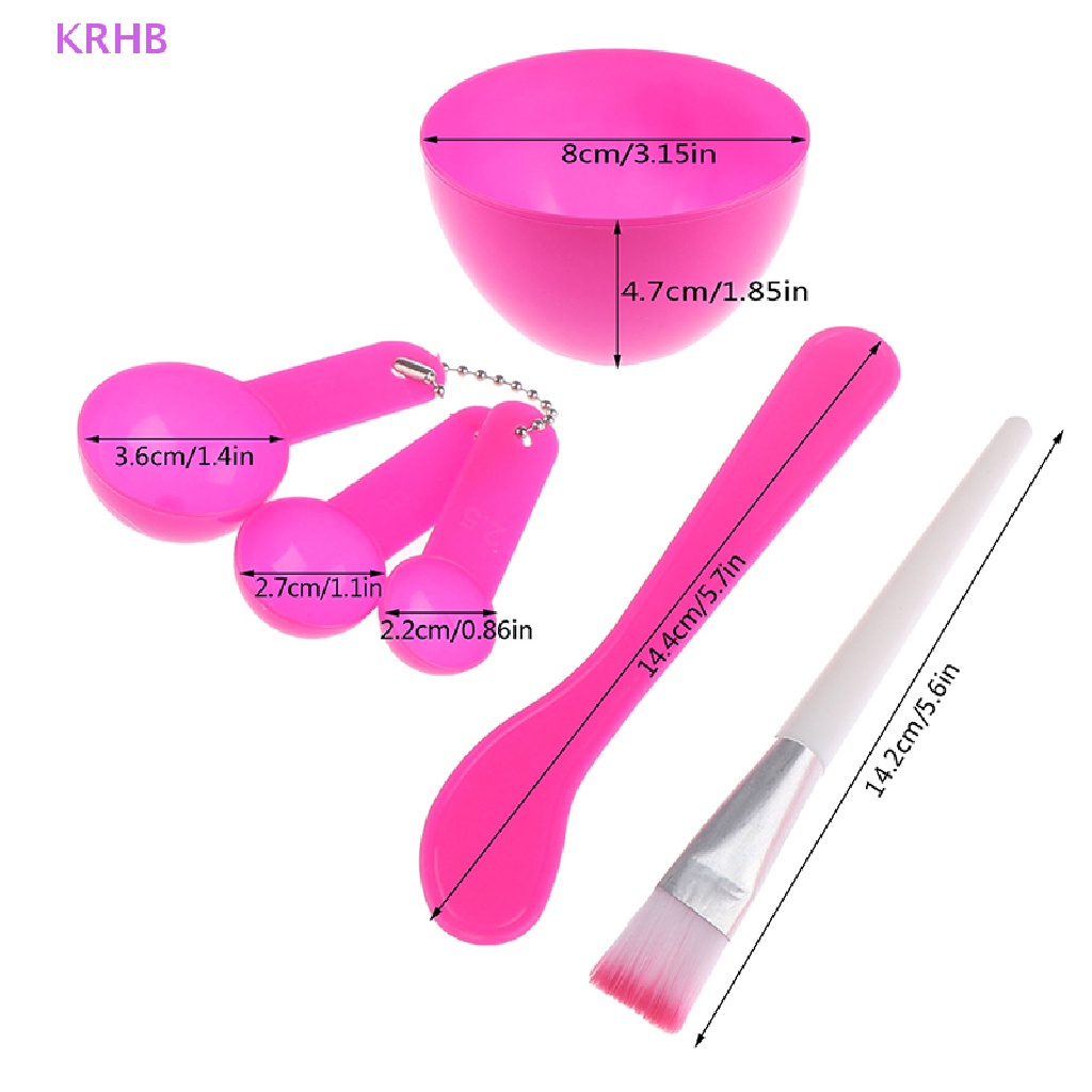 Bộ 4 Dụng Cụ Tự Trộn Đắp Mặt Nạ 4 Trong 1 Tiện Dụng