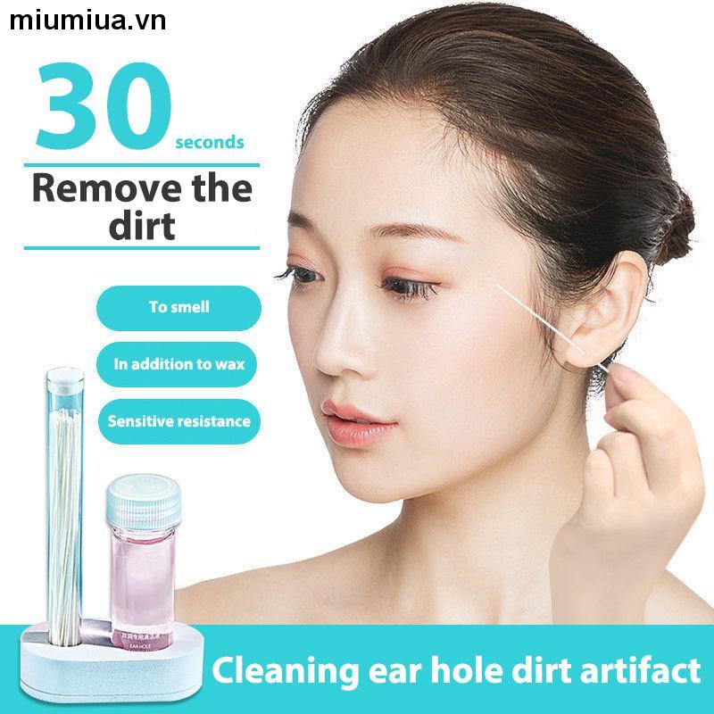 miumiuaSet 60 Dây Vệ Sinh Lỗ Đeo Khuyên Tai Dùng Một Lần Tiện Dụng