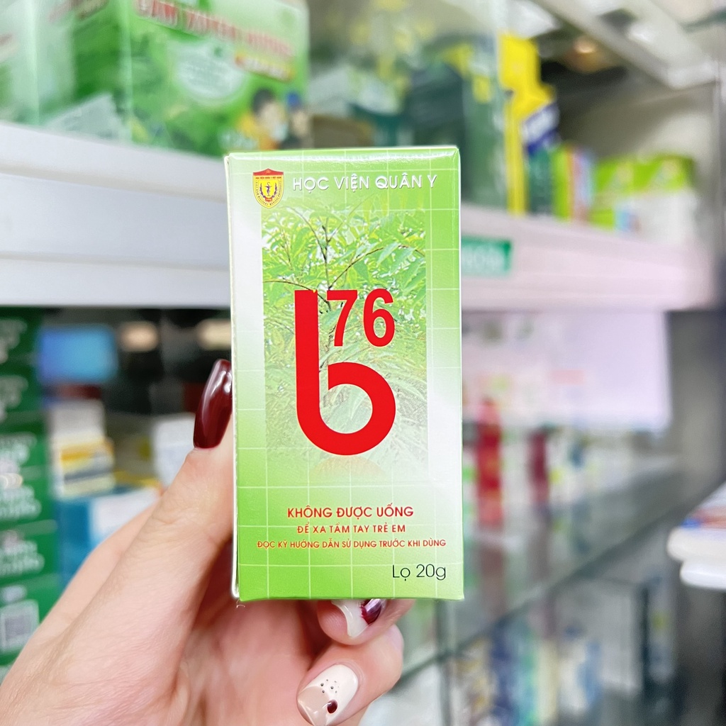 Kem B76 viện quân y lọ 20g