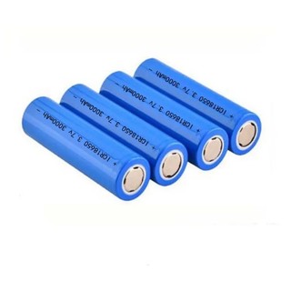 Pin sạc 18650 3.7v-4.2v 2800mah màu xanh dương