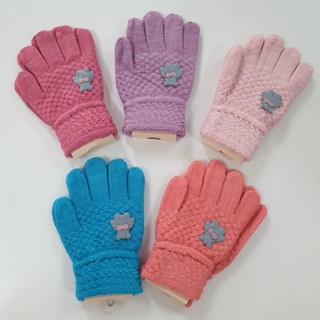 Găng tay đan len cho bé trai và bé gái