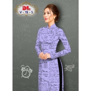 Vải áo dài môn Toán