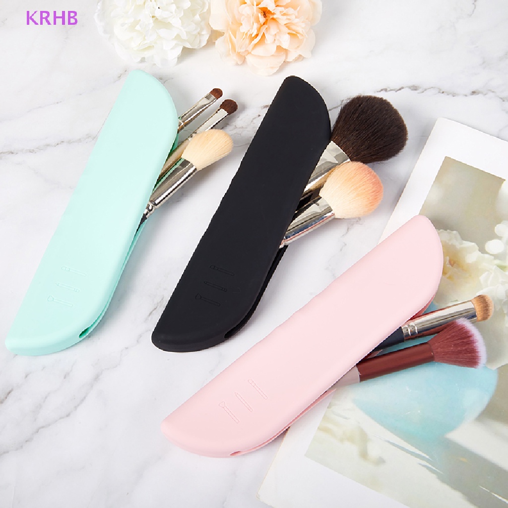 1 Túi Silicone Đựng Cọ Trang Điểm KRHB Mới