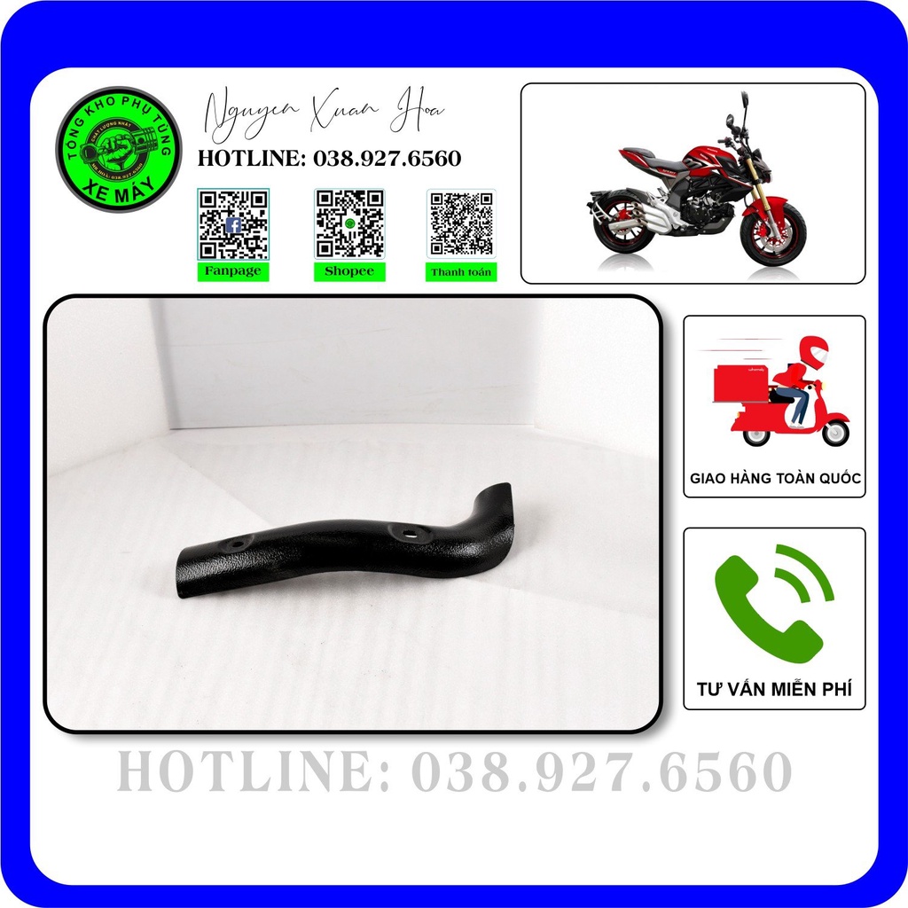 Ốp cổ Pô U1 - MV Augusta 110