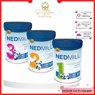 Sữa công thức bổ sung dinh dưỡng cho trẻ Nedmill Stage 1, Nedmill Stage 2, Nedmill Stage 3