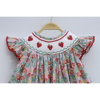 ĐẦM SMOCK DÂU ĐỎ