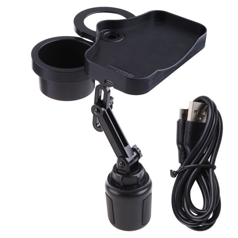 Giá Đỡ Cốc Uống Nước Hai Lớp Kích Thước Lớn Tiện Dụng Cho Xe Hơi