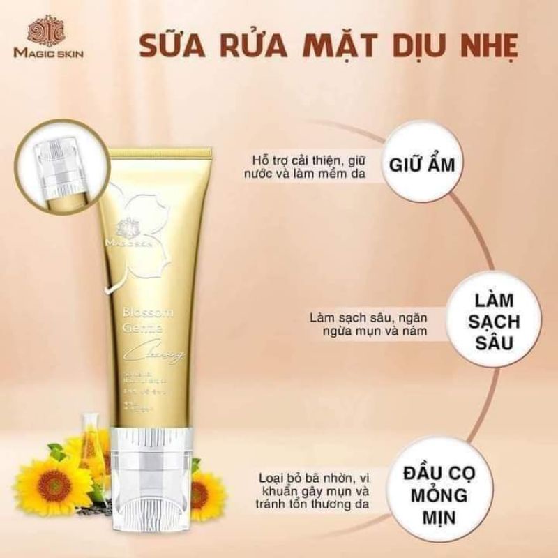 Sữa rửa mặt dịu nhẹ Blossom Gentle Cleansing Magic Skin