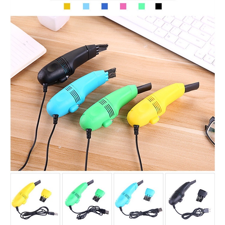 Máy Hút Bụi Bàn Phím Kết Nối USB Thiết Kế Nhỏ Gọn Tiện Dụng Cho Notebook PC Ốp