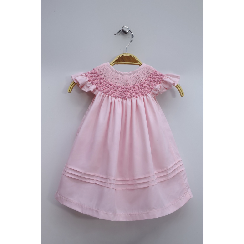 ĐẦM SMOCK HỒNG