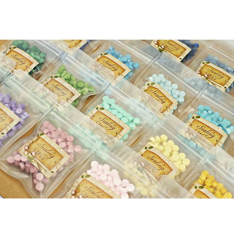 Bộ 100 Chiếc Tem Đóng Dấu Sáp Màu Mới