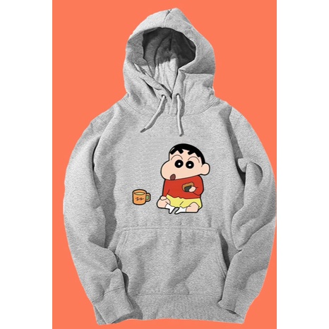 Áo Khoác Hoodie In Hình Shin-Chan Thời Trang Xuân Thu Cho Nam Nữ