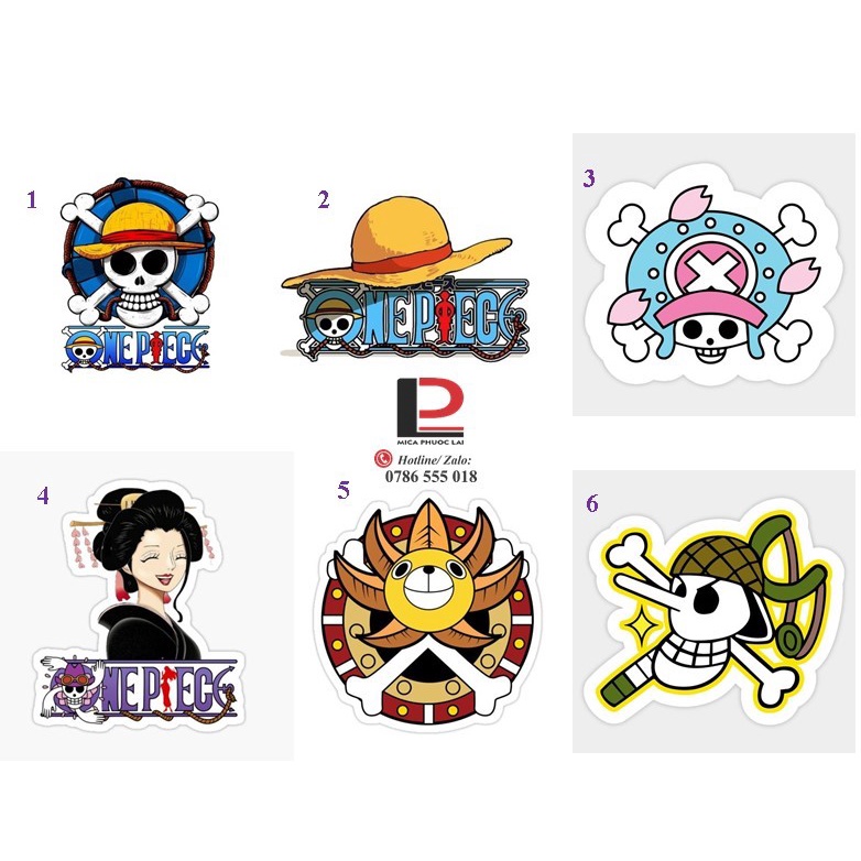 Móc khóa logo One Piece
