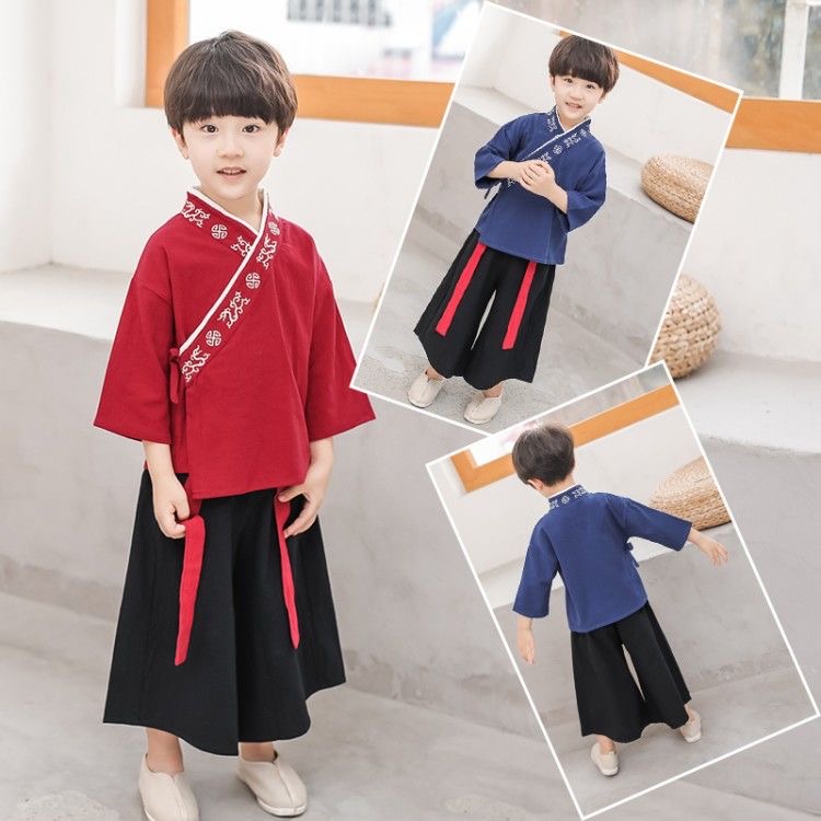 Babyfair. Bộ Hán phục năm mới phong cách Trung Hoa dễ thương cho bé