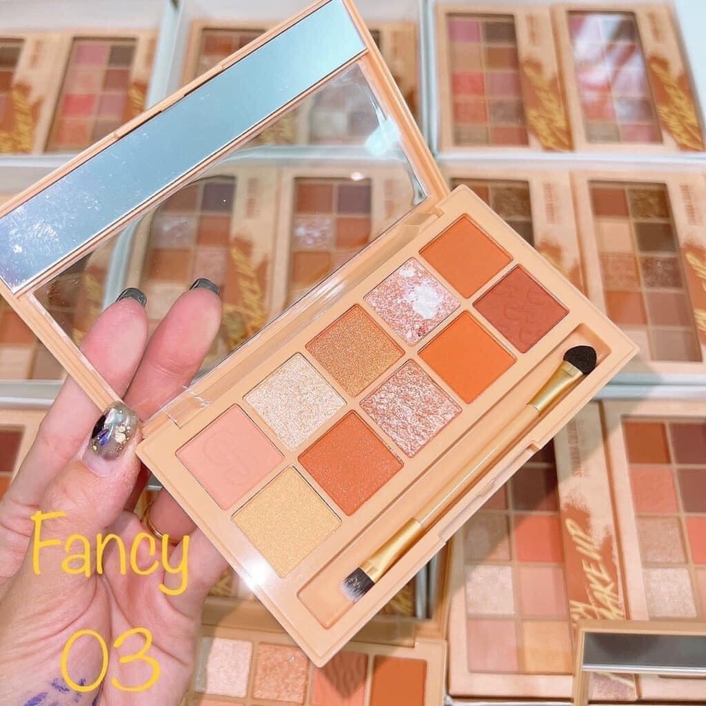 Bảng Phấn Mắt 10 Ô Sivanna Colors Fancy Peach Pro Eye HF180