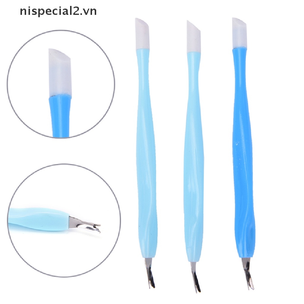 Set 2 Dụng Cụ Loại Bỏ Da Chết Và Làm Móng Nghệ Thuật