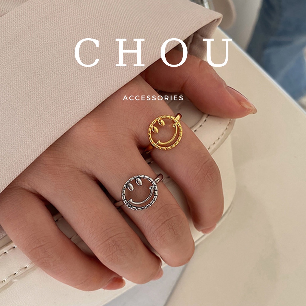 Nhẫn Mặt Cười | CHOU ACCESSORIES |