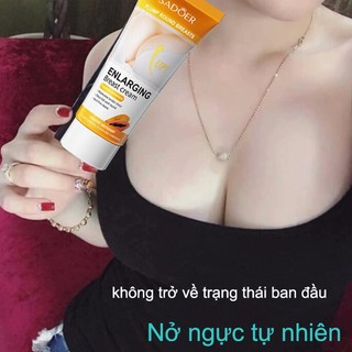 Kem nở ngực, tác dụng nở ngực tự nhiên, làm choc ngực săn chắc, ngăn ngừa chảy sệ, không bị lại, nâng cao sự quyến rũ