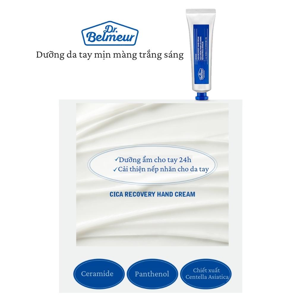 Kem Dưỡng Da Tay Dr.Belmeur Advanced Cica Recovery Hand Cream 60ml