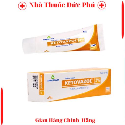 Tuýp Ketovazol Cream T/5g  x