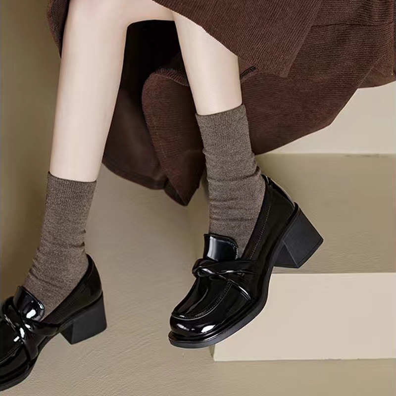 Giày Lười Da PU Thời Trang Dành Cho Nữ