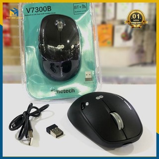 Chuột Bluetooth Simetech V7300B PIN sạc Type C chính hãng